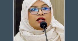 নোয়াখালী-৫ আসনে শাপলা কলি প্রতীকে এনসিপির প্রার্থী হুমায়রা নূর