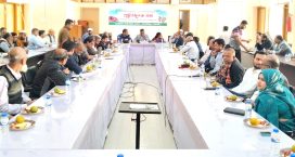 কোম্পানীগঞ্জে বুদ্ধিজীবী ও বিজয় দিবস পালনের প্রস্তুতিমূলক সভা
