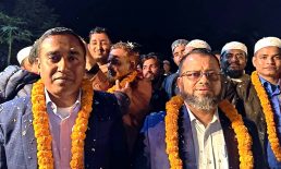 লক্ষ্মীপুর প্রেসক্লাবের সভাপতি মোশতাকুর রহমান ও সাধারণ সম্পাদক পাবেল