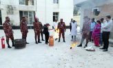জেলা স্বাস্থ্য প্রকৌশল অধিদপ্তরে অগ্নি নির্বাপন মহড়া অনুষ্ঠিত