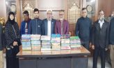 ভুলুয়া ডিগ্রি কলেজের গ্রন্থাগারের জন্য অধ্যক্ষের বই প্রদান
