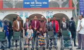সুবর্ণচরে সিডিডি এবং দ্বীপ উন্নয়ন সংস্থার প্রতিবন্ধীদের সহায়ক উপকরণ বিতরণ