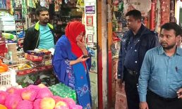 সেনবাগে ভ্রাম্যমান আদালতের অভিযান ব্যবসায়ীর ৫ হাজার টাকা জরিমানা