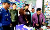 সেনবাগে ভ্রাম্যমাণ আদালতের অভিযানে ৪ ফার্মেসীর মালিককে জরিমানা