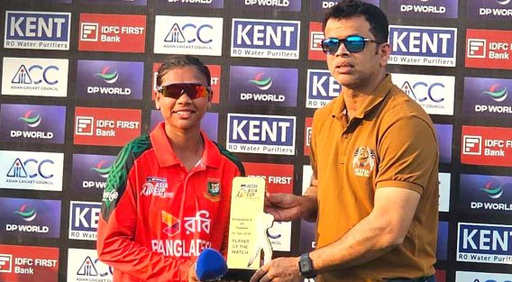 ফারজানার দুর্দান্ত ফিনিশিংয়ে থাইল্যান্ডকে হারাল বাংলাদেশ