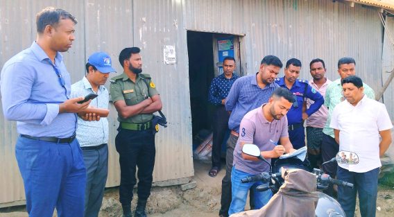 হাতিয়ায় অবৈধ ইটভাটায় ভ্রাম্যমান আদালতের অভিযান