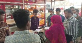 সেনবাগে ভ্রাম্যমাণ আদালতের অভিযান: ৫ ব্যবসা প্রতিষ্ঠানকে ২৫ হাজার টাকা জরিমানা