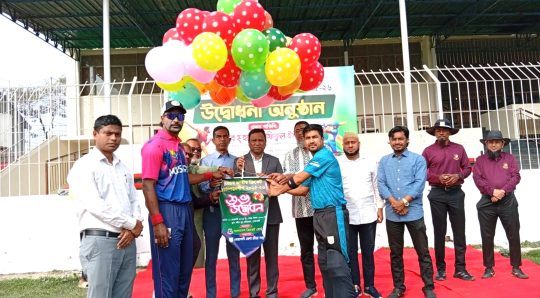 জাতীয় ক্রিকেট চ্যাম্পিয়নশিপ নোয়াখালী পর্বের উদ্বোধন