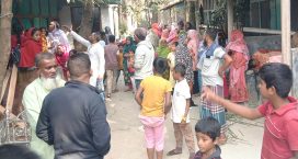 সোনাইমুড়ীতে গৃহবধূর রহস্যজনক মৃত্যু: হত্যা না আত্মহত্যা, মুখোমুখি দুই পরিবার