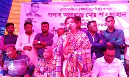 সুবর্ণচরে ধানের শীষের পক্ষে মহিলা সমাবেশ