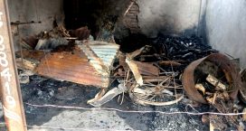 রাজগঞ্জে বিএনপির নির্বাচনী অফিসে অগ্নিসংযোগ