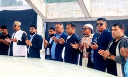 দেশে ফিরে শহীদ জিয়া ও বেগম খালেদা জিয়ার কবর জিয়ারতে প্রবাসী কল্যাণ পরিষদের নেতৃবৃন্দ