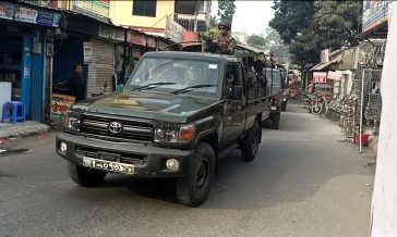জাতীয় সংসদ নির্বাচন ও গণভোটে শান্তি-শৃঙ্খলা রক্ষায় সেনবাগে যৌথ বাহিনীর মহড়া, জনমনে স্বস্তি