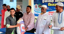 সুবর্ণচরে রোজাদারের পাশে এটিএম লুৎফুর রহমান ফাউন্ডেশন