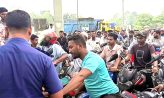 সেনবাগে তেলের জন্য হাহাকার চরম হট্টোগোল, শৃঙ্খলা রক্ষায় পুলিশ মোতায়েন