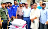 হাতিয়ায় অবৈধ ২৮৫ বস্তা চোরাই চিনি জব্দ