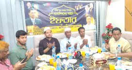 কোম্পানীগঞ্জে সাংবাদিকদের সম্মানে যুবদল নেতা রাজনের ইফতার মাহফিল