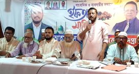 সাংবাদিক ও ব্যবসায়ীদের সম্মানে আহসানুল হক মাসুদের ইফতার মাহফিল