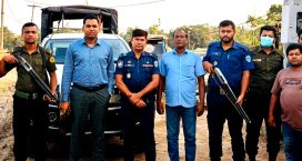 লাইসেন্স নবায়ন না থাকায় দাগনভূঞায় ইটভাটাকে একলাখ টাকা জরিমানা