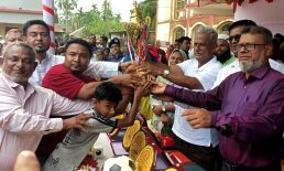 সেনবাগে প্রাথমিক বিদ্যালয় গোল্ডকাপ ফুটবল ফাইনাল সম্পন্ন, চ্যাম্পিয়ন দুই বিদ্যালয়