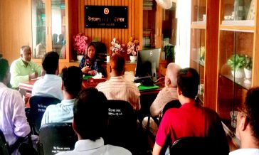 সেনবাগে সাংবাদিকদের সঙ্গে ইউএনও’র বৈঠক সকল প্রেসক্লাবকে একীভূত করতে উদ্যোগ