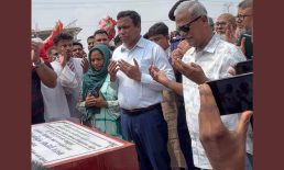 সেনবাগে খাল খনন কর্মসুচির উদ্বোধন করলেন জয়নুল আবদিন ফারুক