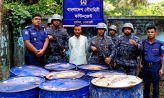 হাতিয়াতে ১৬শ লিটার অবৈধ ডিজেল জব্দ, গ্রেপ্তার ১