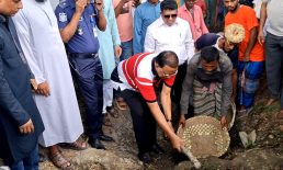 চাটখিলে খাল খনন প্রকল্পের উদ্বোধন করলেন- ব্যারিস্টার মাহবুব উদ্দিন খোকন