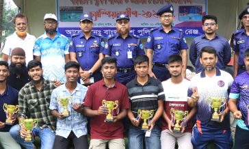 চট্টগ্রাম রেঞ্জ আন্তঃজেলা সাঁতার ও ওয়াটার পোলো প্রতিযোগিতা অনুষ্ঠিত