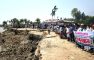 হাতিয়াতে নদীভাঙন রোধে প্রকল্প বাস্তবায়নের দাবিতে মানববন্ধন