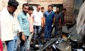 সুবর্ণচরে আগুনে ৪ দোকান পুড়ে ছাই