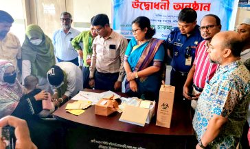 কবিরহাট উপজেলায় হাম ও রুবেলা টিকা কার্যক্রম উদ্বোধন