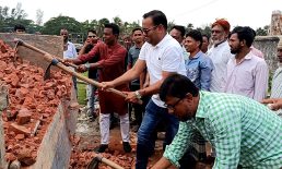 এসএসসি পরীক্ষার্থীদের দূর্ভোগ লাগবে সুবর্ণচরে সড়ক সংস্কার উদ্বোধন