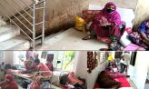 হামের রোগীর চাপে সদর হাসপাতাল, বারান্দা ও সিঁড়ির পাশেও চলছে চিকিৎসা