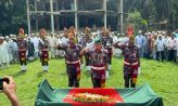 এওজবালিয়াতে রাষ্ট্রীয় মর্যাদায় বীর মুক্তিযোদ্ধা শফিক উল্যাহর দাফন সম্পন্ন