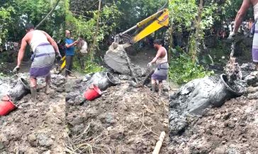 সোনাইমুড়ীতে দুই বছর পর পুকুর খুঁড়ে মা-ছেলের কঙ্কাল উদ্ধার, গ্রেপ্তার ৩