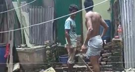 মাইজদীতে প্রবাসীর জমি দখলের চেষ্টা, ঘর নির্মাণের অভিযোগ