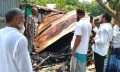 ধর্মপুরে শত্রুতার জেরে বসতঘর ও খড়ের গাদায় অগ্নিসংযোগের অভিযোগ