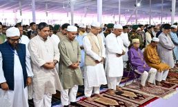 হাজারো মুসল্লির অংশগ্রহণে জাতীয় ঈদগাহে প্রধান জামাত অনুষ্ঠিত