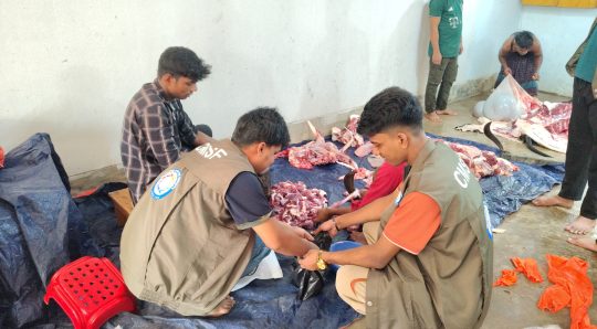 কোম্পানীগঞ্জে দুই শতাধিক পরিবারে ‘মানব সেবা ফাউন্ডেশন’-এর ঈদ উপহার