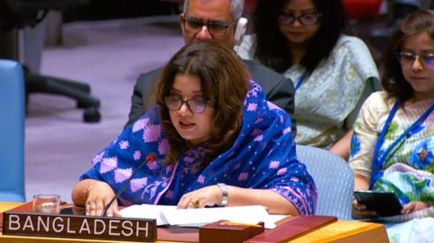 নারীদের বৃহত্তর অংশগ্রহণে জাতিসংঘের সহায়তা চাইলেন শামা ওবায়েদ