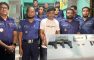 বেগমগঞ্জ উপজেলার এক তরুণের কোমরে ৩ পিস্তল, গ্রেপ্তার করলো পুলিশ