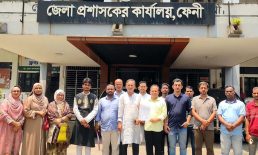 ‘মব’ সৃষ্টির আশঙ্কায় ফেনীতে জেলা প্রশাসকের কাছে স্মারকলিপি প্রদান