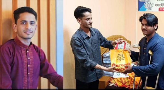আলোচনায় এগিয়ে তরুণ সমাজ সেবক মোহাম্মদ শামীম