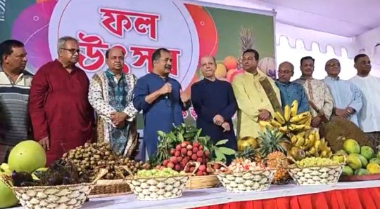 ফল উৎসবের সংস্কৃতি তৃণমূল পর্যায়ে ছড়িয়ে দেওয়ার আহ্বান তথ্যমন্ত্রীর