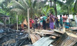নোয়ান্নইতে বিয়েতে ব্যর্থ হয়ে মামাতো বোনের স্বামীর বসতঘরে আগুন