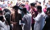 প্রবেশপত্র বিতরণে অনিয়মের অভিযোগে সেনবাগ সরকারি ডিগ্রি কলেজের অফিসে তালা