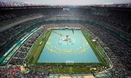 জমকালো আয়োজনে পর্দা উঠল ফুটবল বিশ্বকাপের