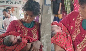 পাগলির কোলে এলো ফুটফুটে সন্তান