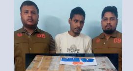 লক্ষ্মীপুরের রায়পুরে ৮৫২ পিস ইয়াবাসহ যুবক আটক